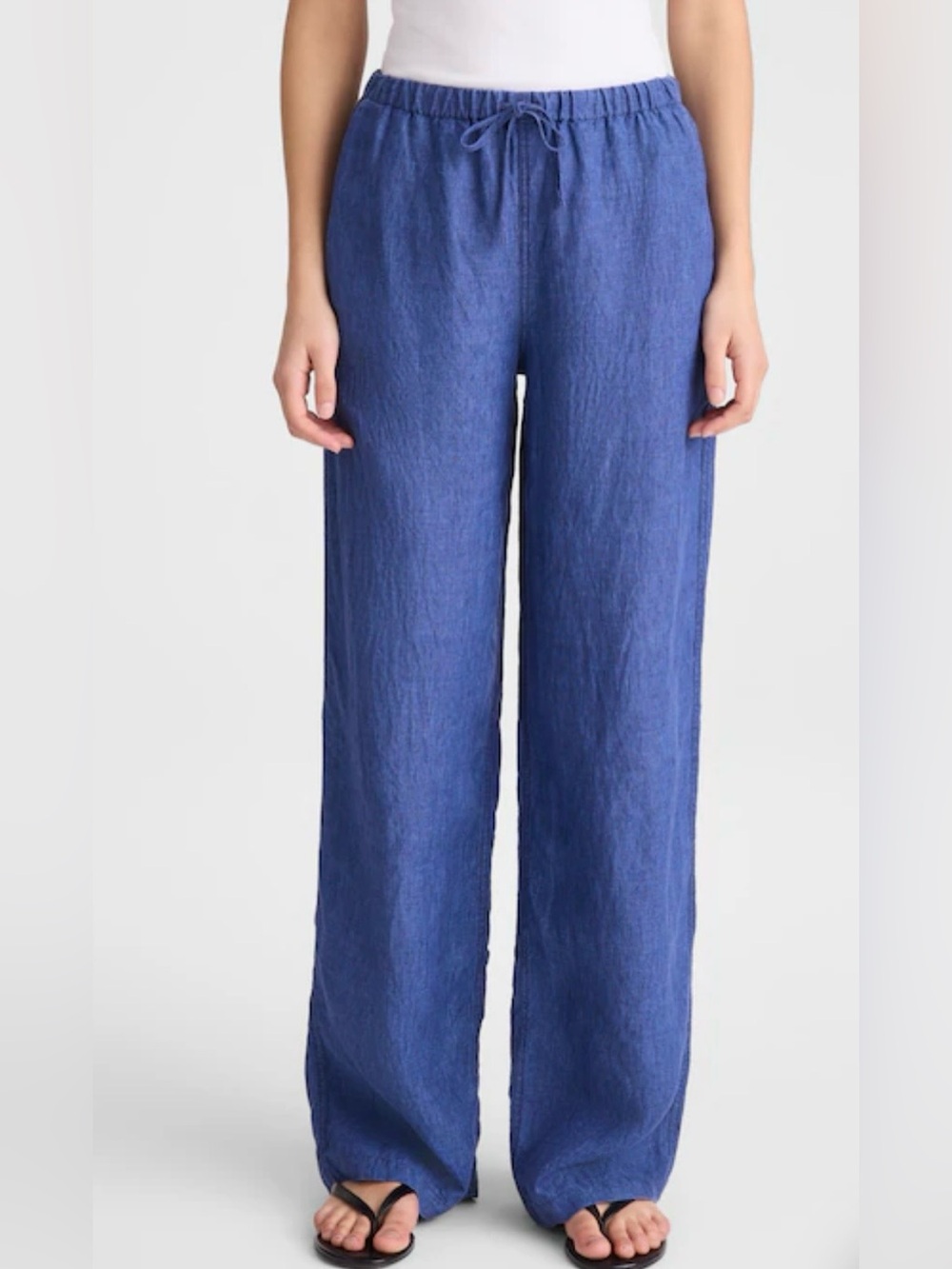 Madewell Pull-On Pants in 100% Linen
